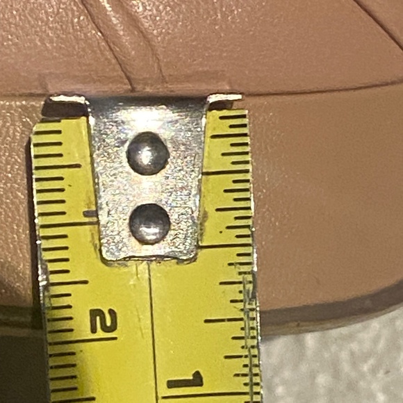 Marc Fisher leather platform slingback stilettos . Sz 7.5 - Picture 14 of 16